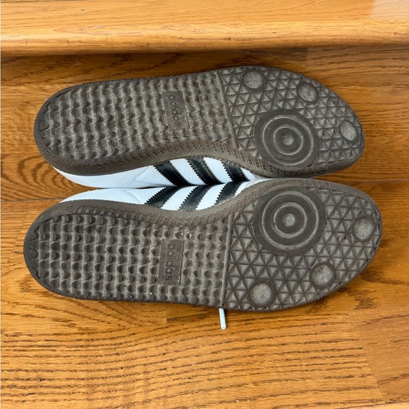adidas Samba White and Black Sneakers - Picture 4 of 5